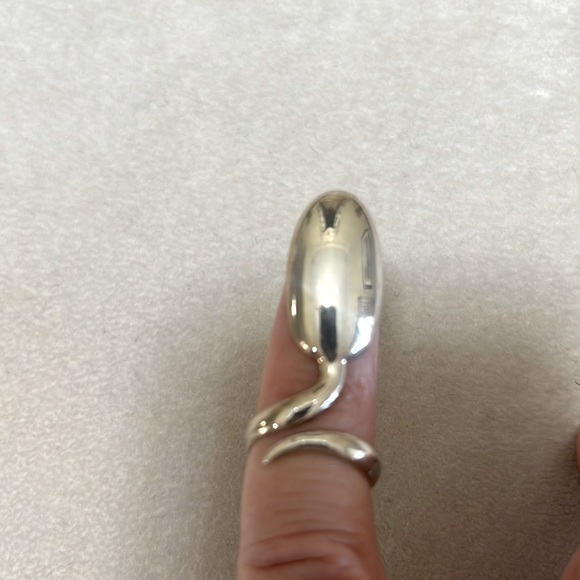 Jewelry - 925 Silver Nail Cover Ring